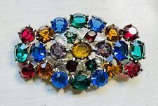 Broche de folhas de metal vintage para salada de frutas Art Deco comprar usado  Enviando para Brazil