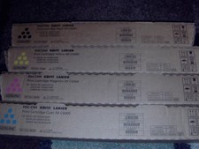 Ricoh IM C4500 / C6000 Savin toner conjunto de 4 preto amarelo magenta ciano novo  comprar usado  Enviando para Brazil