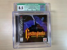 Castlevania Symphony Of The Night Complete PS1 PlayStation CGC 8.5 comprar usado  Enviando para Brazil