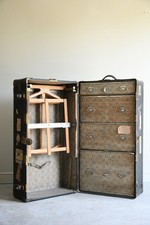 Antique steamer trunk for sale  REDRUTH