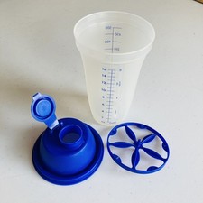 Shake rápido Tupperware azul 16 oz. Liquidificador Shaker Mixer - Vintage Completo comprar usado  Enviando para Brazil
