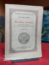 Paolo guerrini miscellanea usato  Roe Volciano