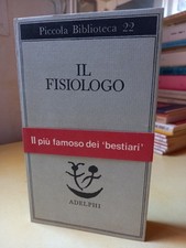 Fisiologo adelphi cura usato  Sassari