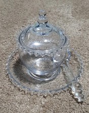glass set jars 4 condiment for sale  Rehoboth Beach