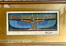 Framed egyptian goddess for sale  Marshall