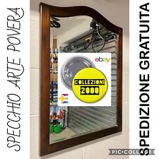 Specchio legno noce usato  Pomezia