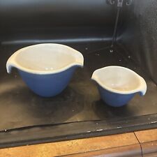 2 tigelas de bateria Bennington Potters Vermont 5x7 e 3 1/2x5 pol comprar usado  Enviando para Brazil