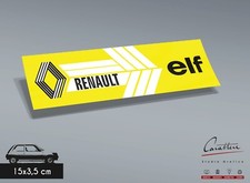 Adesivo elf renault usato  Misterbianco