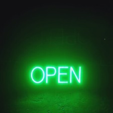 Placa de LED ultra brilhante tela aberta 16" x 6,5" uso interno comprar usado  Enviando para Brazil