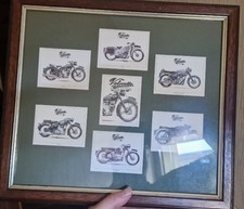 Framed motorcycle cigarette for sale  BARROW-IN-FURNESS