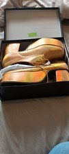 Mens gold platform for sale  LEEDS