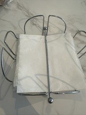 Chrome wire serviette for sale  LONDON