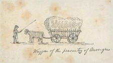 Wagon peasantry auvergne for sale  UK