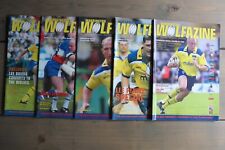 Warrington wolves wolfazine for sale  TELFORD