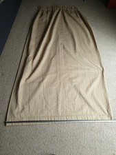 Beige pleated curtains for sale  BIRMINGHAM