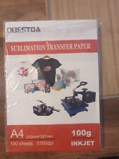 100 blatt sublimationspapier gebraucht kaufen  Blaustein