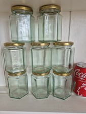 Hexagonal glass honey for sale Hexagonal glass honey for sale  BUNTINGFORD