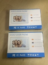 KIT DE SISTEMA DE VÍDEO PORTEIRO MULTIFAMILIAR 2 FIOS MONITOR COLORIDO, usado comprar usado  Enviando para Brazil