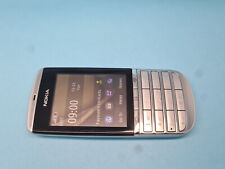 Nokia Asha 300 srebrny (odblokowany) smartfon telefon komórkowy w bardzo dobrym stanie na sprzedaż  Wysyłka do Poland