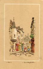 Carte paris rue d'occasion  Genillé