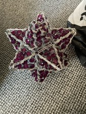 Pink beaded moravian for sale  COLERAINE