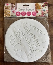 Cake stencil pack for sale  SANDOWN