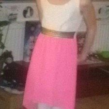 Vokuhila kleid strass gebraucht kaufen  Jena