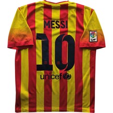 Camisa de futebol FC Barcelona 2012-13 Nike Away Lionel Messi tamanho M comprar usado  Enviando para Brazil