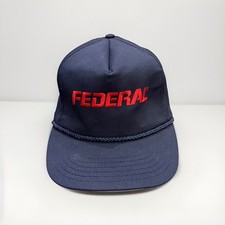 Chapéu Strapback Masculino Vintage Anos 80 Marketing Dinâmico Marinha Federal Spellout Corda Couro comprar usado  Enviando para Brazil