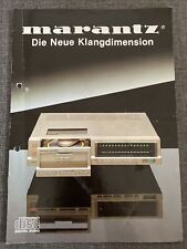 Marantz klangdimension katalog gebraucht kaufen  Hörstel