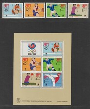 Usado, MACAU - JOGOS OLIMPICOS DE SEUL- 1988 comprar usado  Enviando para Brazil
