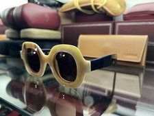 Gafas de sol Lapima Catarina colección cuerno natural con estuche de cuero Lapima segunda mano  Embacar hacia Mexico