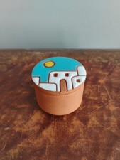 Terracotta ceramic trinket for sale  CLEVEDON