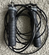 Cabo de treino Skipping CrossFit corda velocidade preto corda de salto ajustável comprar usado  Enviando para Brazil