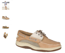 Sapato de Barco Sperry Top-Sider Billfish 3 Olhos Bronzeado/Bege Masculino Tamanhos 7-16 Médio/NOVO! comprar usado  Enviando para Brazil