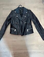 Veste cuire brillant d'occasion  Rennes-
