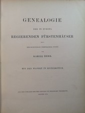 Genealogie europa regierenden gebraucht kaufen  Lübeck