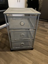 Ikea metal storage for sale  DALKEITH