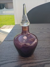 GARRAFA DE VIDRO VIKING VINTAGE FEITA À MÃO COM ROLHA comprar usado  Enviando para Brazil