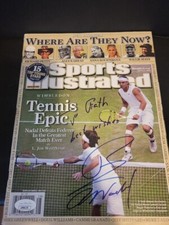 REVISTA ILUSTRADA ESPORTIVA ASSINADA POR RAFAEL NADAL JULHO 14 08 JSA NOME COMPLETO RARO comprar usado  Enviando para Brazil