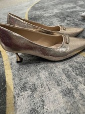 Heeled court pumps for sale  LONDON