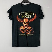 Camiseta Sepultura Return to Roots Max Cavalera Soulfly banda rara turnê européia M comprar usado  Enviando para Brazil