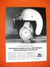 Publicite presse tissot d'occasion  Mazamet