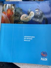Padi adventures diving for sale  LEICESTER