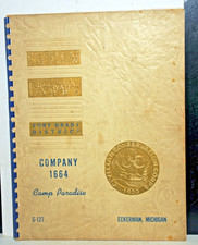 BOOK: CIVILIAN CONSERVATION CORPS CO. 1664 CAMP PARADISE ECKERMAN, MI.  S-127 na sprzedaż  Wysyłka do Poland