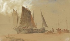 Boats coastline antique for sale  UK