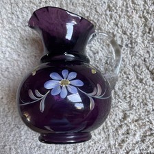 Fenton aubergine pitcher for sale  Wellington