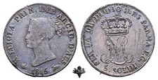 Parma soldi 1815 usato  Cremona