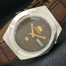RELÓGIO MASCULINO ORIENT AUTOMÁTICO JAPÃO 46961 DIA E DATA MOSTRADOR ORIGINAL a432329-a comprar usado  Enviando para Brazil