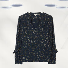 Blusa Ex Fat Face Feminina Manga Longa Espumante Foil Star Azul Marinho comprar usado  Enviando para Brazil
